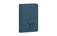 LOUIS VUITTON Pocket Organizer Aerogram Blue