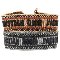 DIOR Cotton Bracelets Women's Multicolor