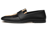 HERMES Ancora Casual Single Shoes Flat Women's Black