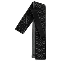 HERMES Silk Ties Men's Black/Indigo/Marine Blue/Orange