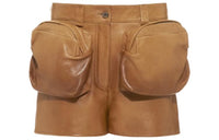 MIU MIU SS23 Casual Shorts Women's Brown