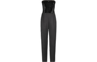 CELINE Sequin Embellished Strapless Jumpsuit