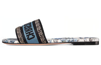 DIOR Dway Slide Slippers Women's Blue