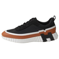 HERMES Bouncing Low-Top Casual Shoes Men's Black