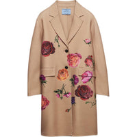 PRADA Coats Women's Beige
