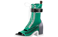 Moonlight Dreamer x LOUIS VUITTON Ankle Boots Women's Green