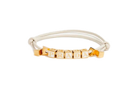 PRADA Leather Bracelets Women's Beige