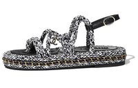 CHANEL One-Strap Sandals Women's