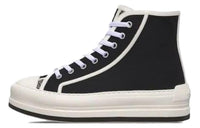 DIOR High-Top Skateboard Shoes Women's Black White