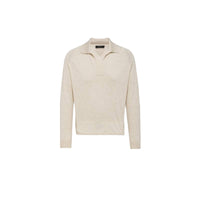 PRADA Short-sleeve Wool Polo Shirt
