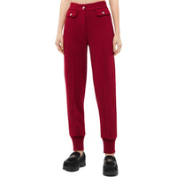 CHANEL SS25 Casual Pants Women's Red