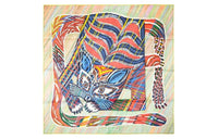 HERMES Silk Scarves Women's Multicolor