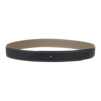 HERMES Double-Sided Design Leather Belt Unisex Multicolor Width: 3.2CM
