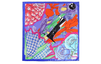 DIOR Knit Scarves Women's Purple