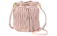 MIU MIU Sheepskin Crossbody Bag Shoulder Bag Regular Women's Pink