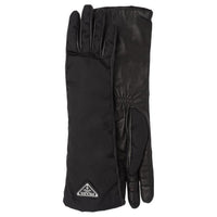 PRADA Nylon Gloves Women's Black