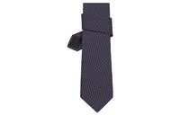 HERMES Ties Men Ocean Blue