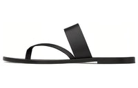 SAINT LAURENT Milo Flip Flops Men's Black