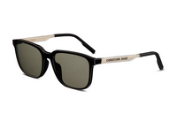 DIOR Rectangular Sunglasses Men's Black