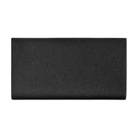 HERMES Citizen Twill Epsom Calfskin Wallet Men's Black