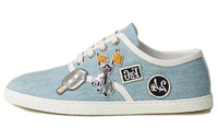 HERMES Innocent Low Top Skateboard Shoes Women's Blue