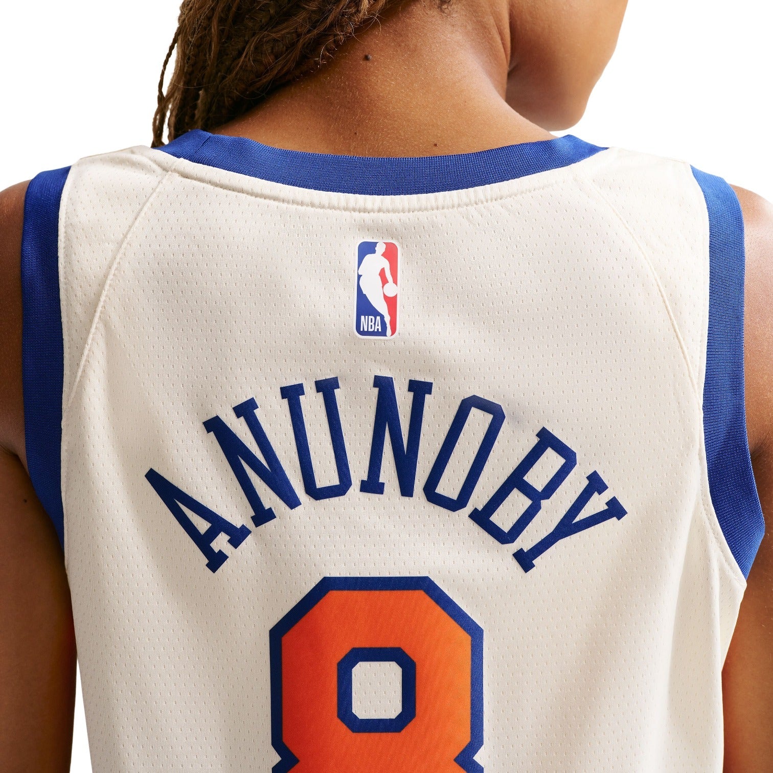 Nike OG Anunoby New York Knicks City Edition NBA Swingman Jersey 'Natural' HM5989-124