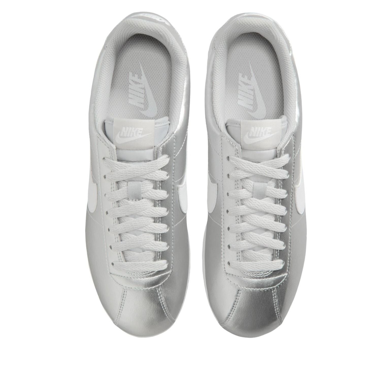 (WMNS) Nike Cortez 'Metallic Silver Grey Fog White' IR0042-001