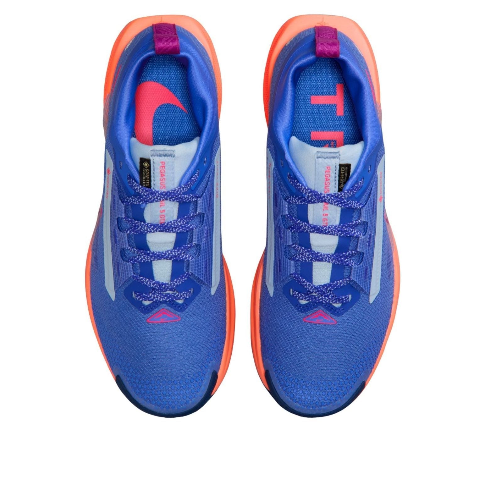 (WMNS) Nike React Pegasus Trail 5 Gore-Tex 'Sapphire Hydrogen Blue Pink' FQ0912-503