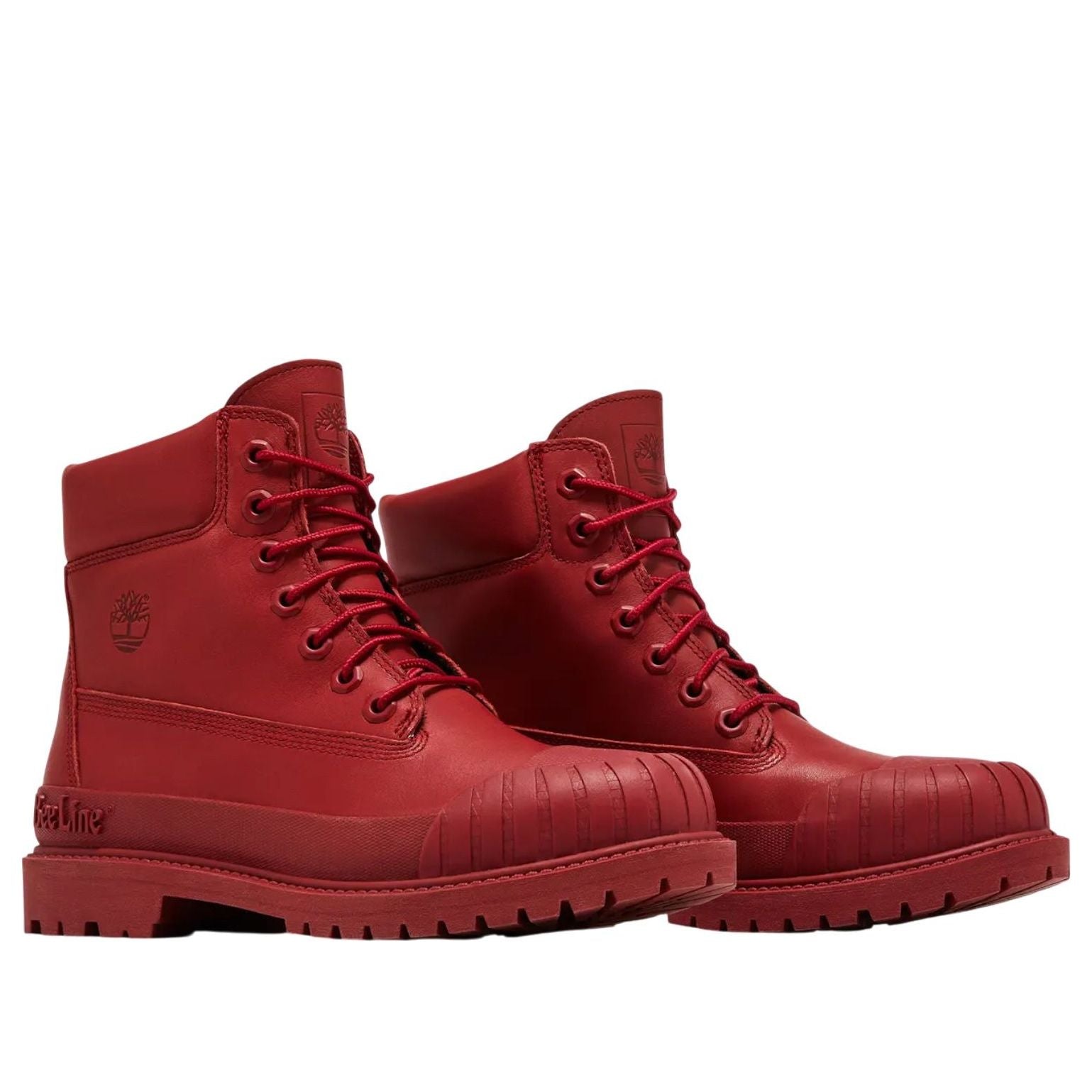 (WMNS) Timberland x Bee Line 6 Inch Boot Premium Rubber Toe 'WP Red Nubuck' TB0A5ZRY626