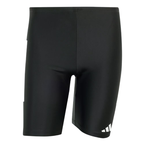 adidas 3-Stripes Swim Jammers 8-Inch 'Black' JN6537