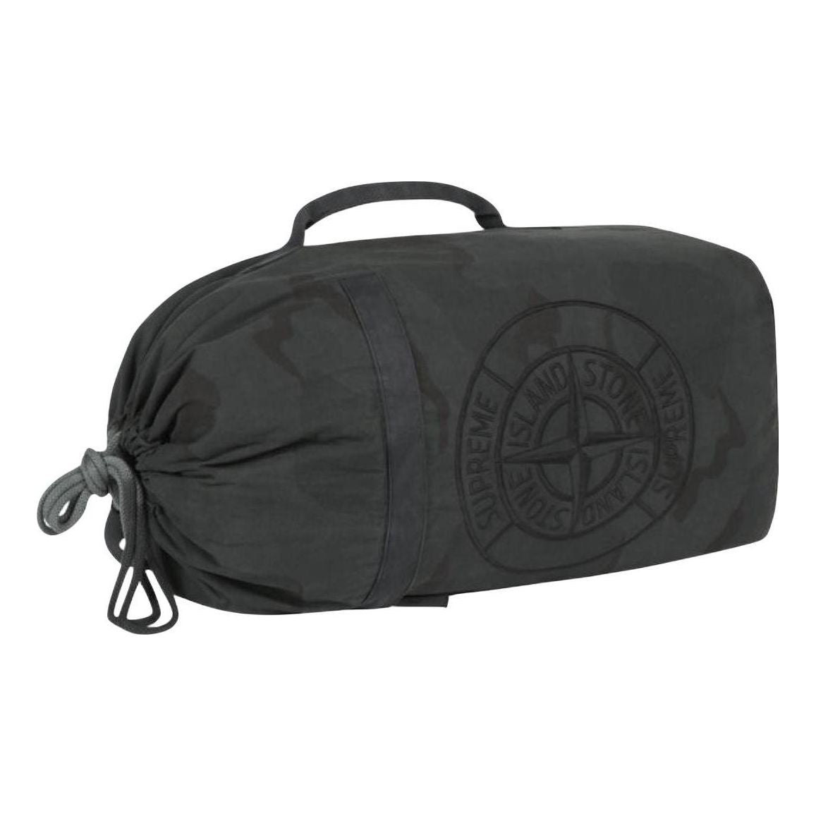 Supreme x Stone Island Brushed Cotton Backpack 'Black' SUP-SS19-409