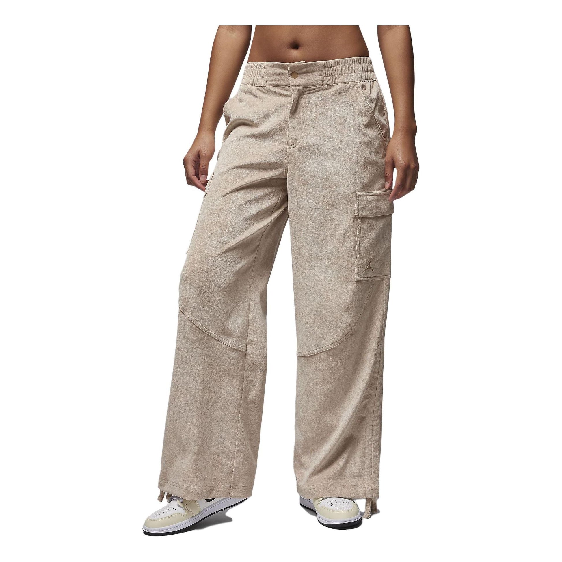 (WMNS) Air Jordan Corduroy Chicago Trousers 'Desert' FD8209-277
