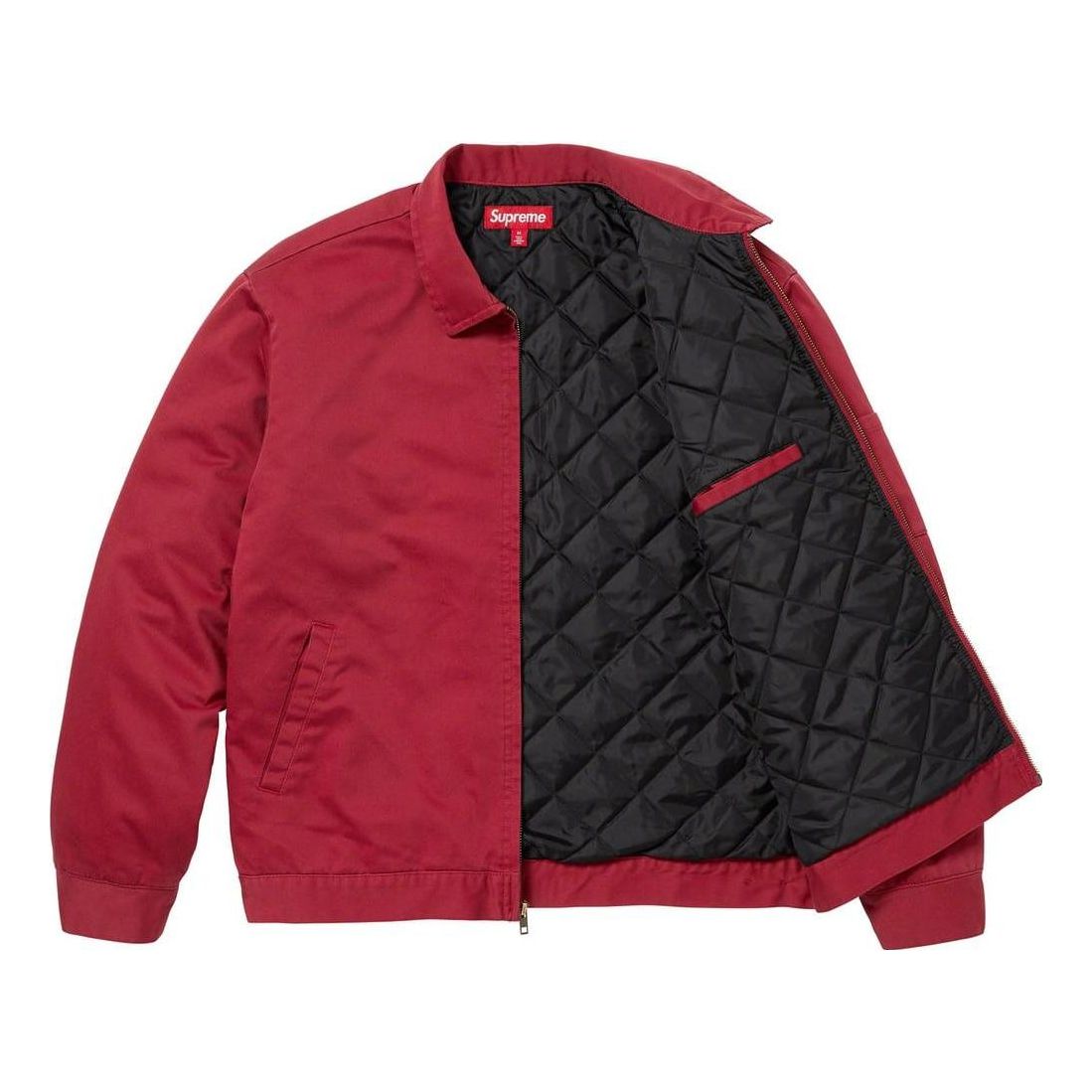 Supreme x H.R. Giger Embroidered Work Jacket 'Red Black' SUP-FW23-140