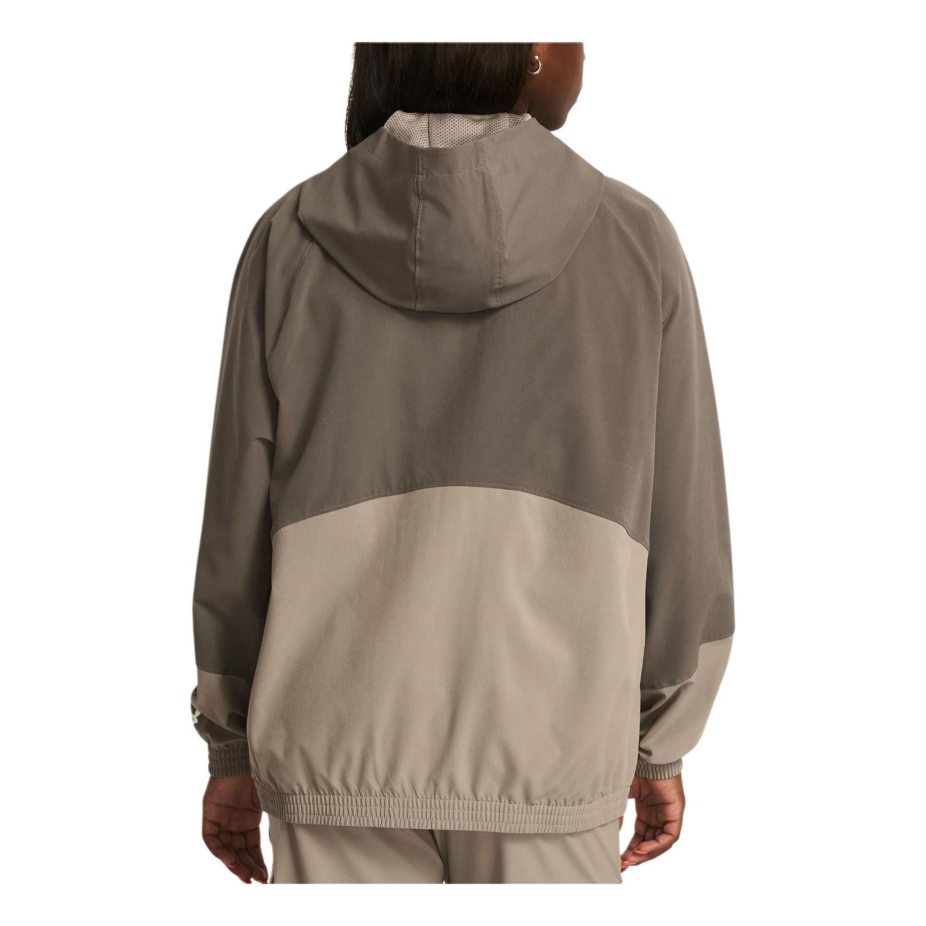(WMNS) Under Armour ArmourSport Cargo Oversized Jacket 'Brown' 1382699-200