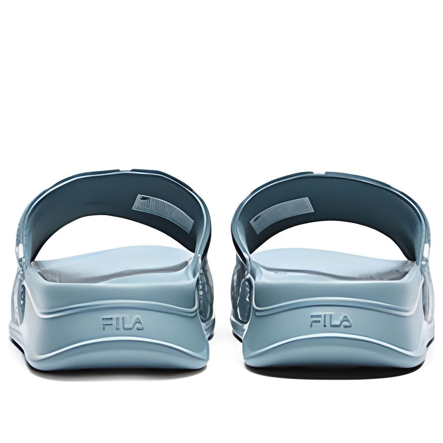(WMNS) FILA Fusion COMO Sliders 'Teal Whire' T12W227510BLG