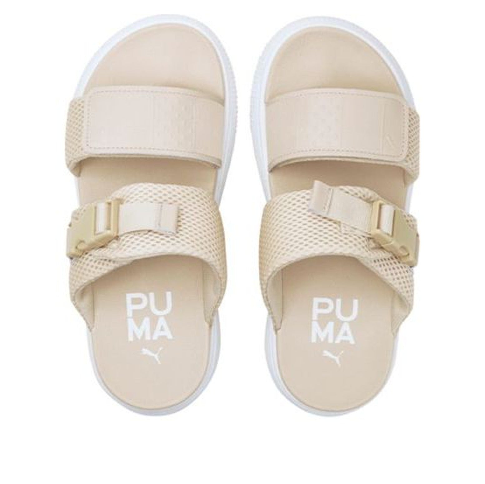 (WMNS) PUMA Suede Mayu Sandal Infuse 'Putty' 383886-02
