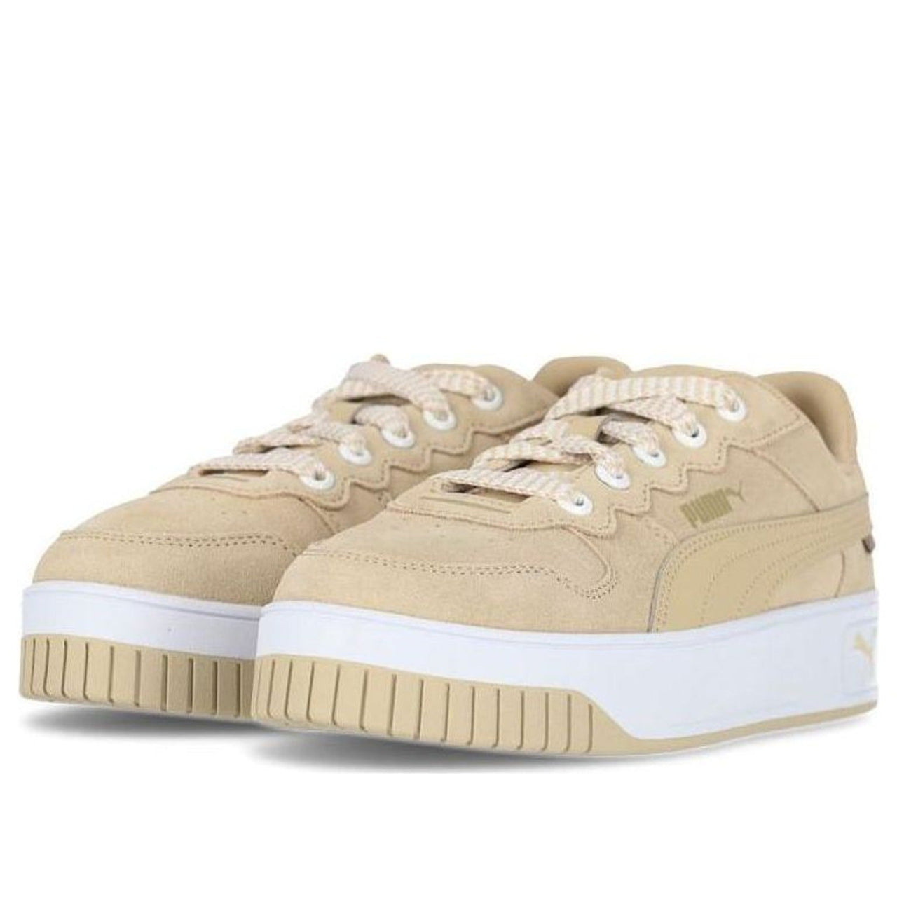 (WMNS) PUMA Carina Street Thick 'Beige White' 392507-03