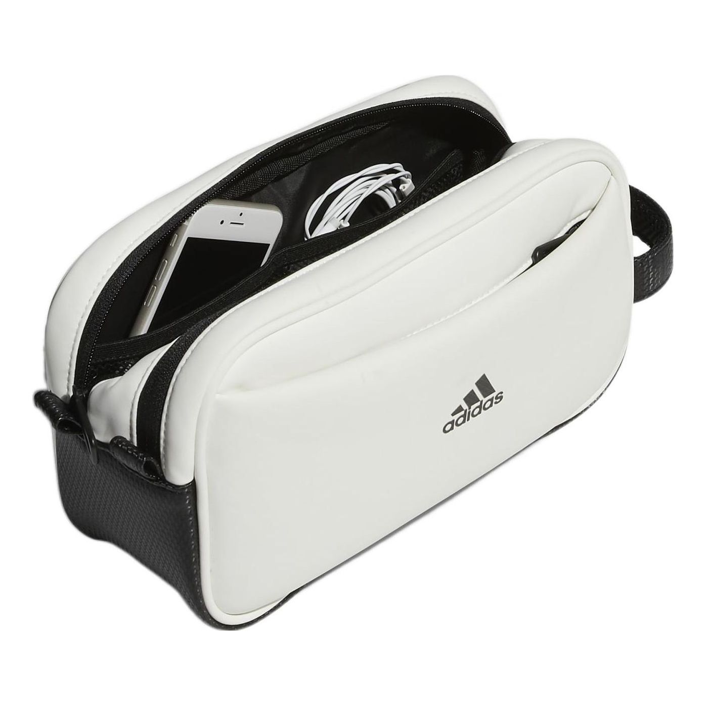 adidas Tour 2-Zip Pouch 'White Black' HB6503