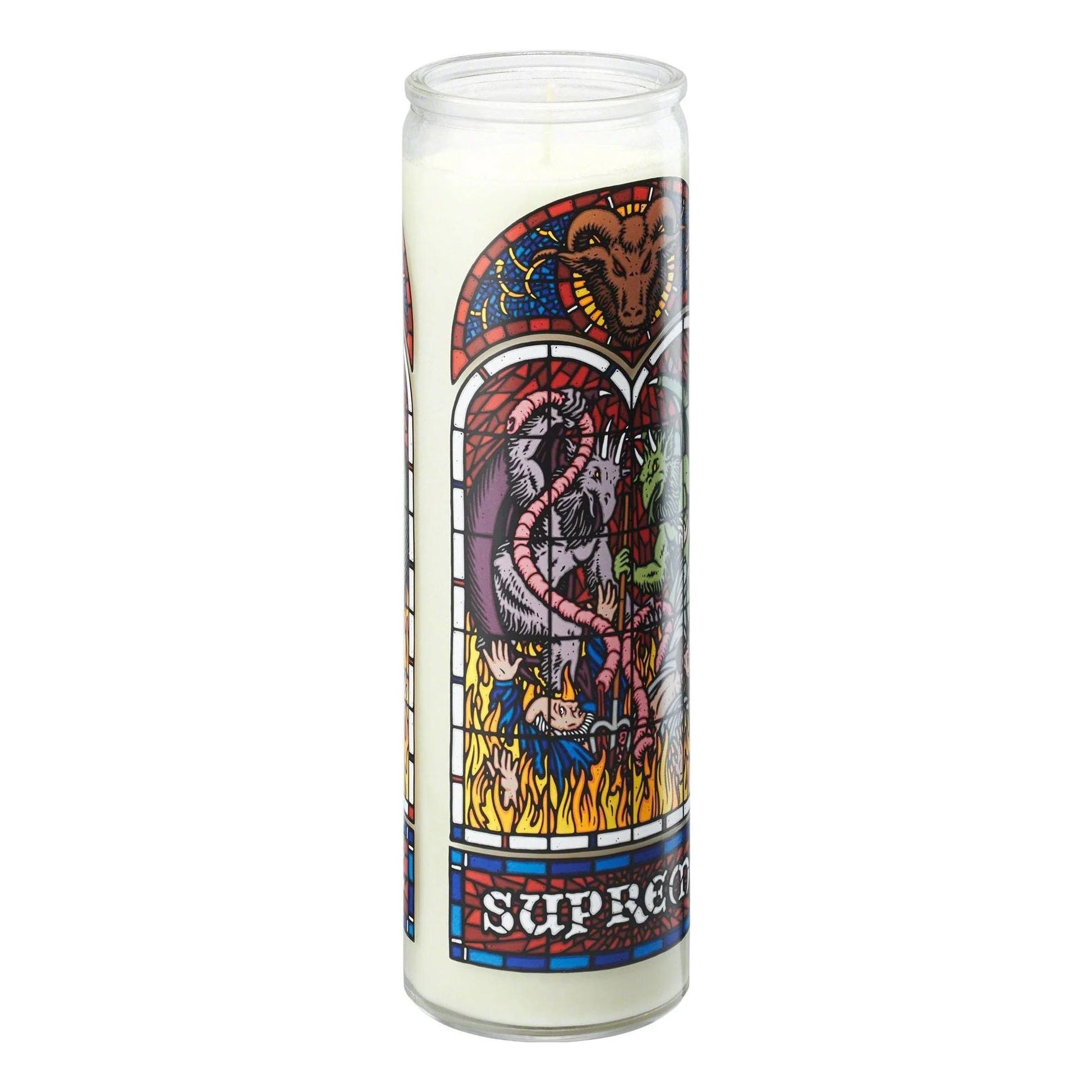 Supreme Prayer Candle 'Multi-Color' SUP-FW23-126