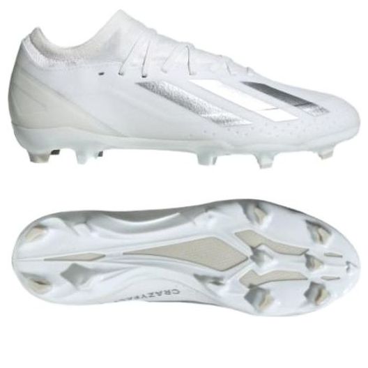 adidas X Crazyfast League FG 'White Silver Metallic' IG9117