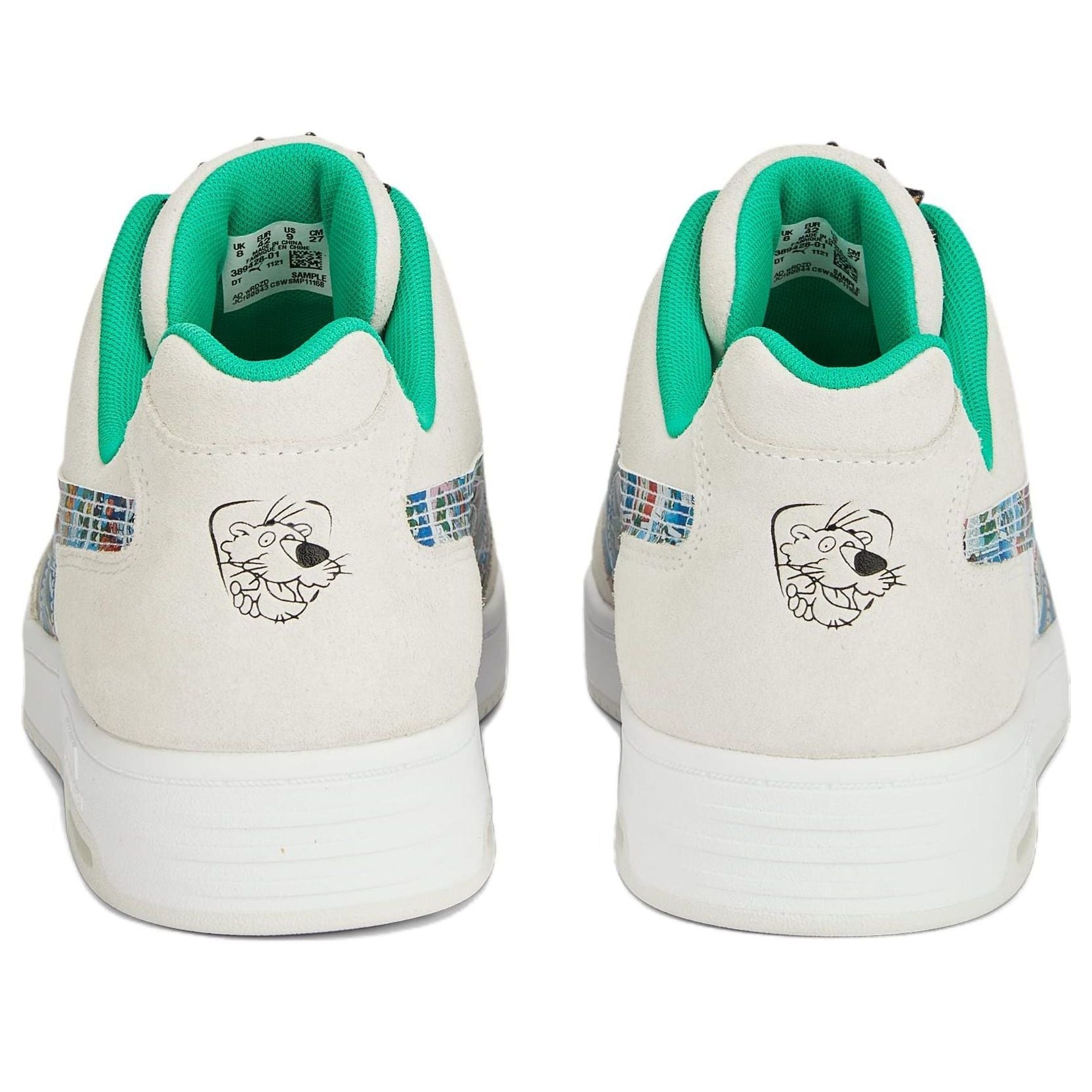 PUMA Slipstream Lo Super Comic 'White Green' 389428-01