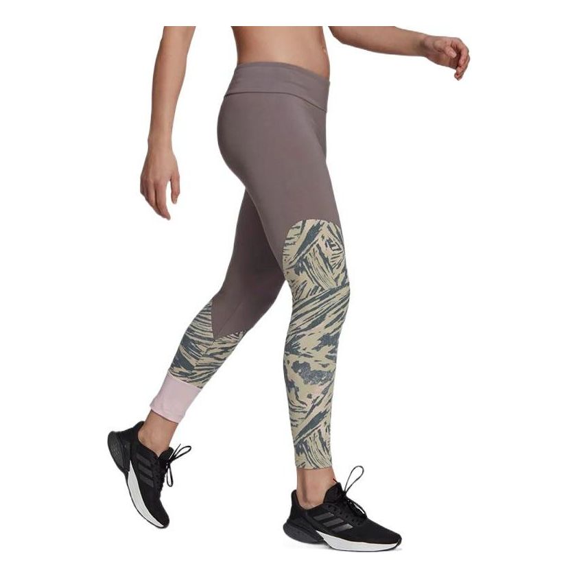 (WMNS) adidas Sports Waist 7/8 Leggings Asia Sizing 'Grey' GL3900