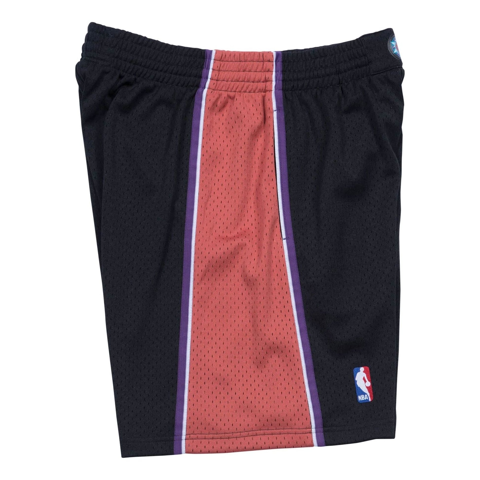 Mitchell & Ness x NBA Utah Jazz 1998-99 Swingman Shorts 'Black' SMSHGS18258-UJABLCK98