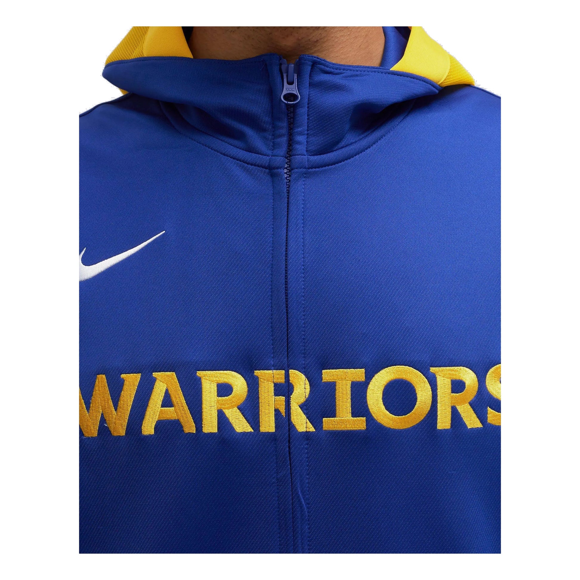 Nike x NBA Golden State Warriors Showtime Full-Zip Hoodie 'Navy' FB5345-495