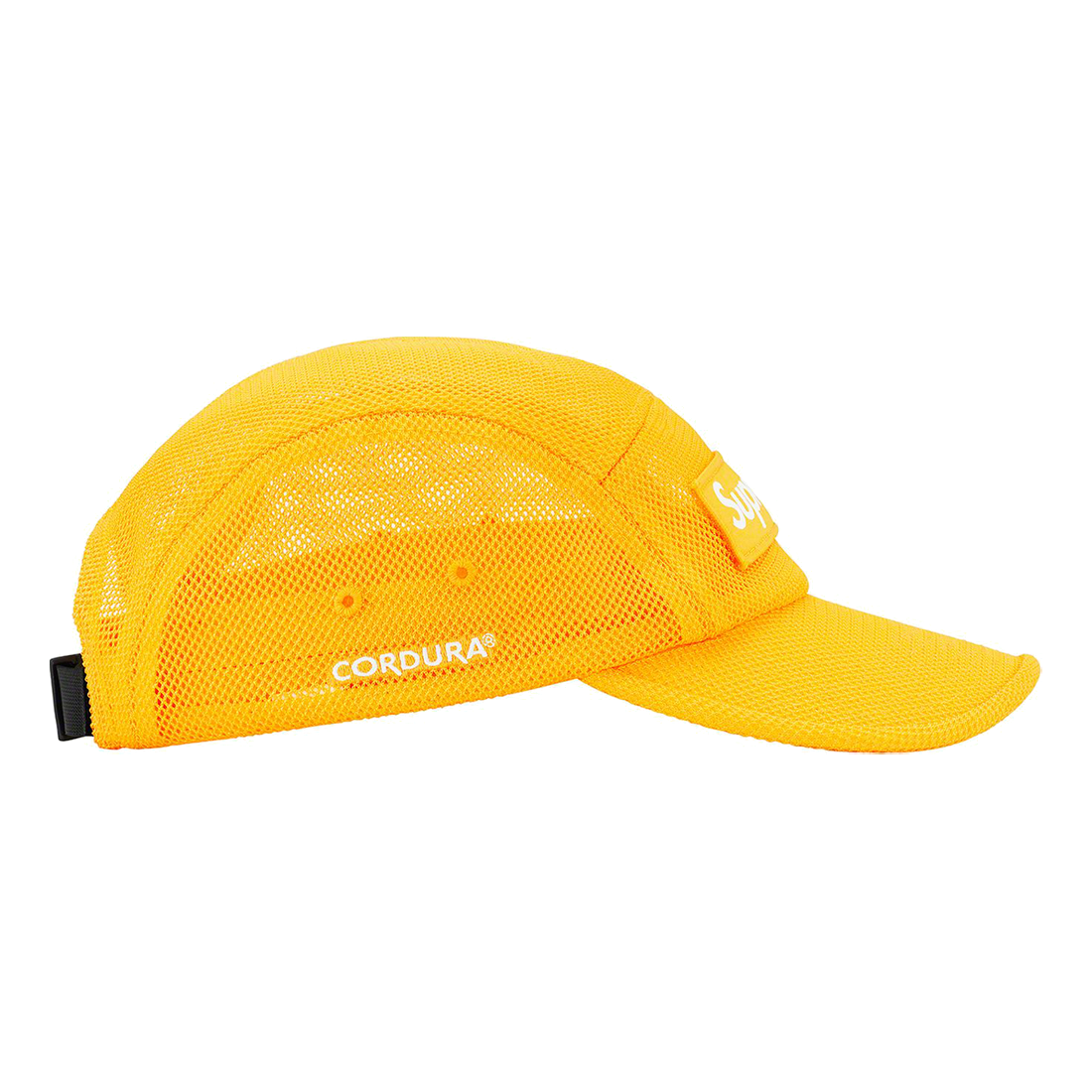 Supreme Mesh Cordura Camp Cap 'Yellow White' SUP-SS23-2284