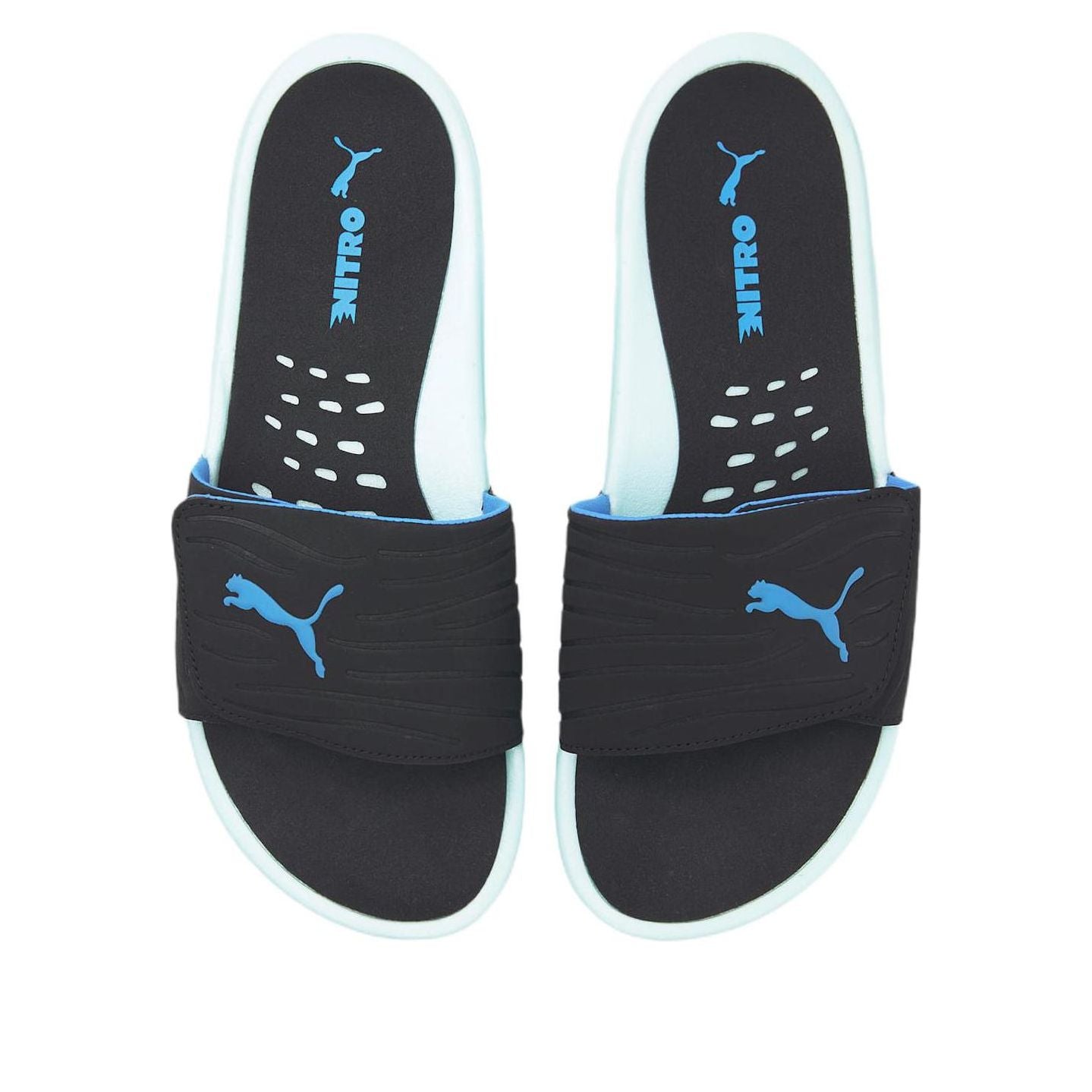 PUMA Nitrocat V 'Black Blue' 384263-01
