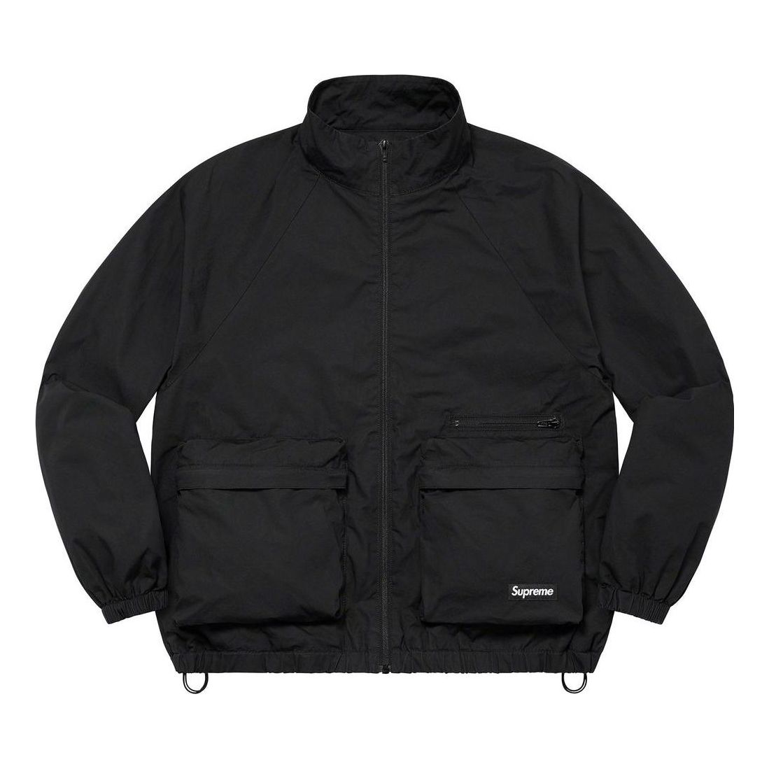 Supreme Raglan Utility Jacket 'Black' SUP-SS23-257