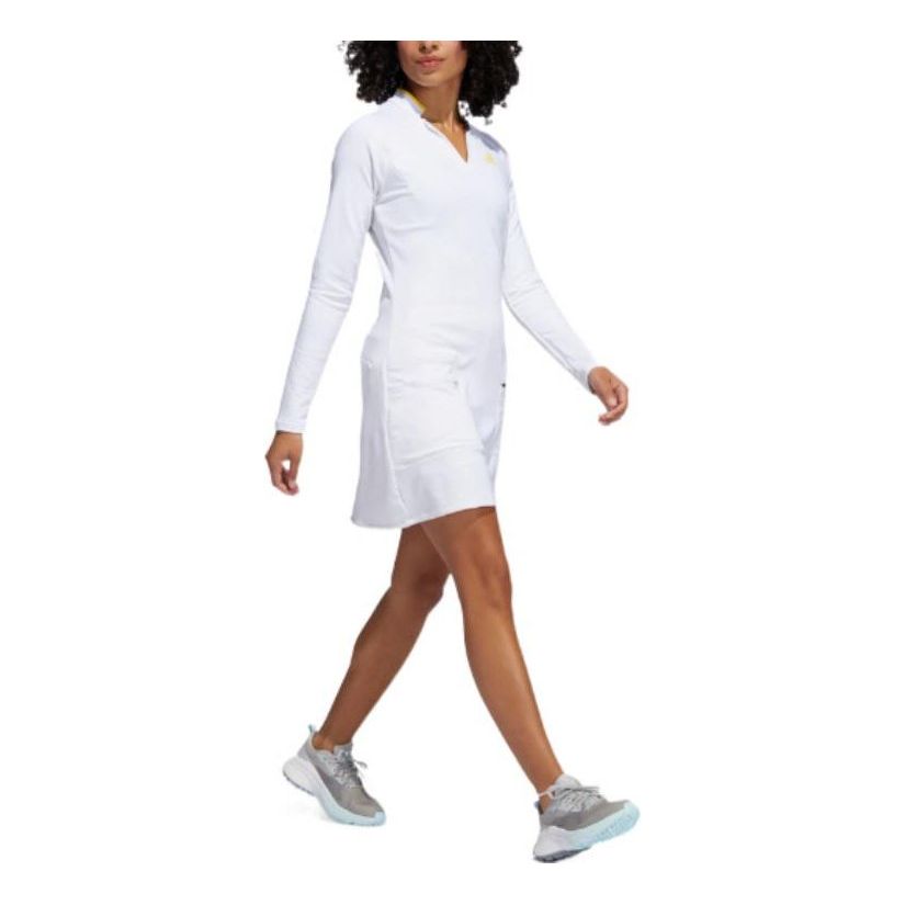 (WMNS) adidas Warp Knit Golf Dress Asia Sizing 'White' HG6977
