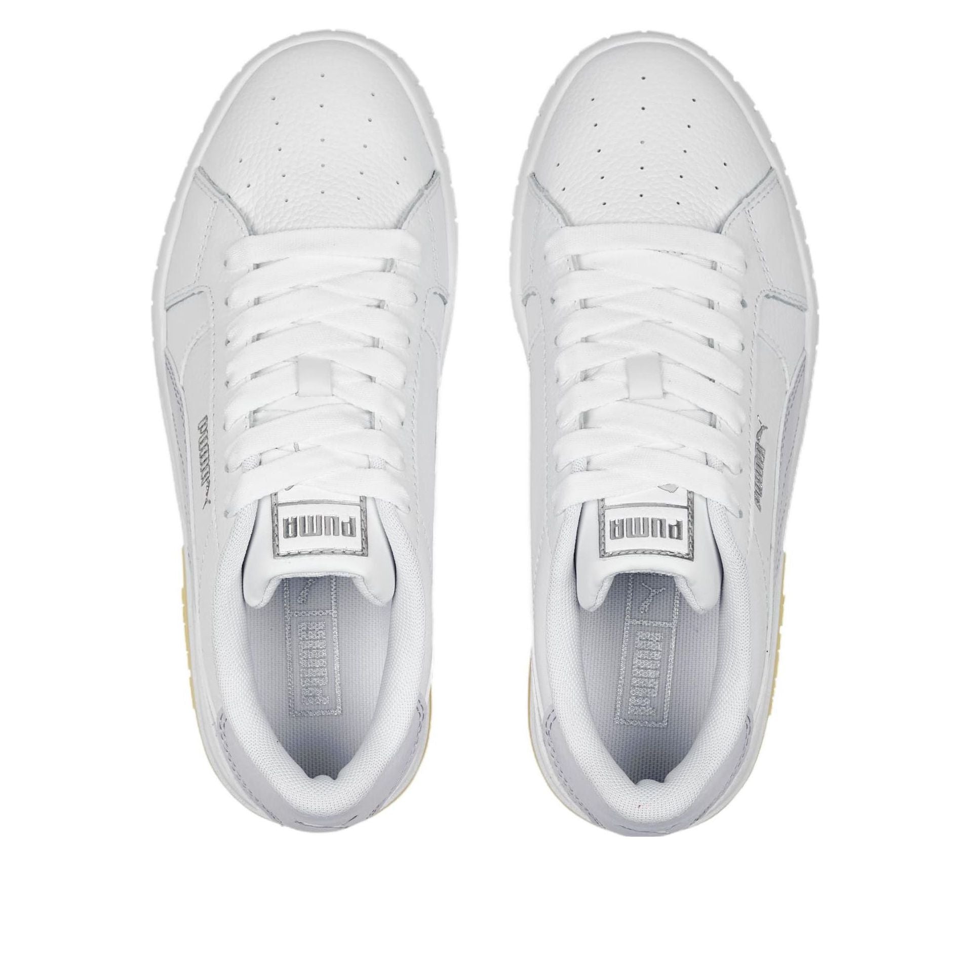 (WMNS) PUMA Cali Star 'White Grey Yellow' 380176-15