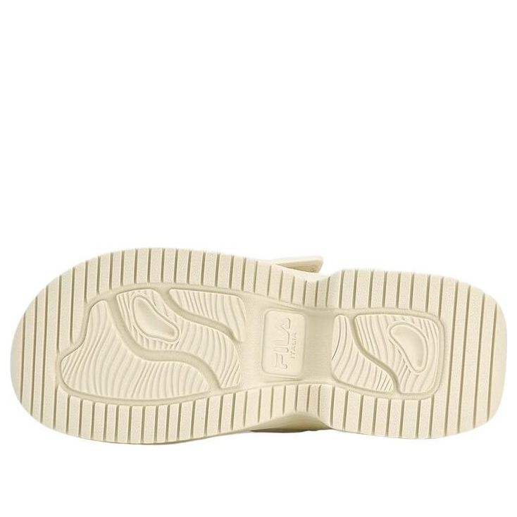 (WMNS) FILA Puff Sandal 'White' F12W321401FOM